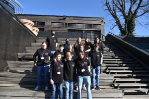 Photo de groupe CJL lors du Festival Jeunesse 