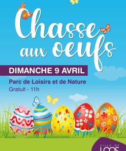 Affiche chasse aux œufs 2023