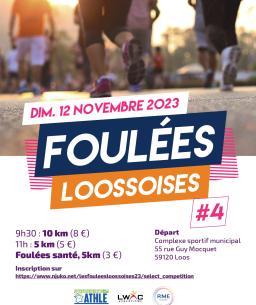 Affiche Foulées Loossoises #4