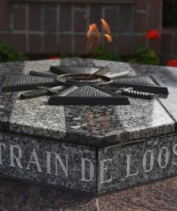 81e  anniversaire du départ du train de Loos