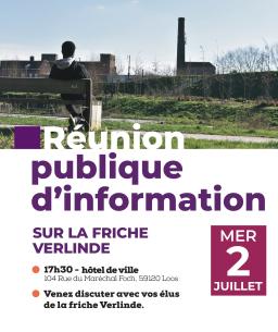 Réunion publique sur la friche Verlinde