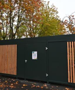 Inauguration des garages à vélos