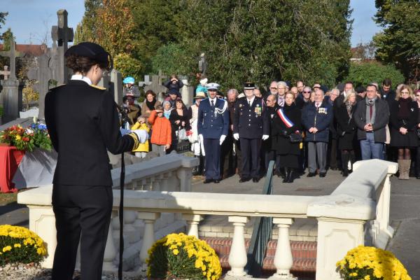 Commémorations des 10 et 11 novembre 2022