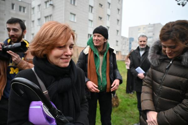 Visite d'une ministre à Loos