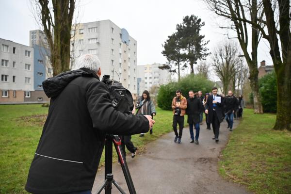 Visite d'une ministre à Loos