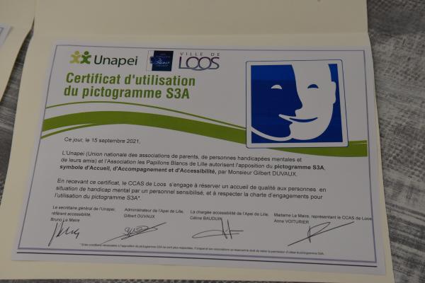 Remise label S3A