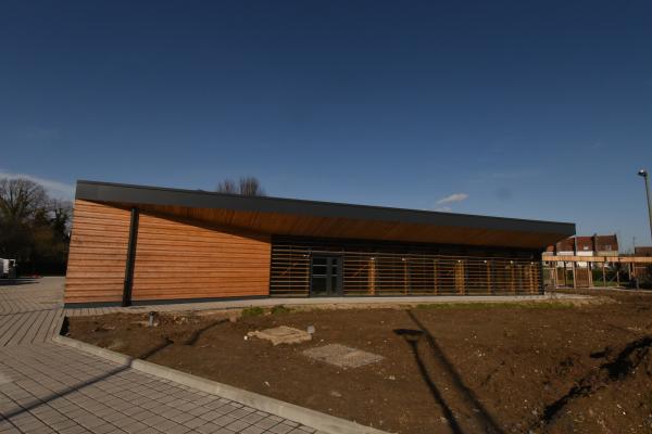 Différentes vues du restaurant scolaire place Jean Jaurès