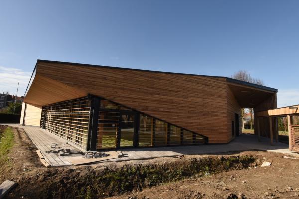 Différentes vues du restaurant scolaire place Jean Jaurès