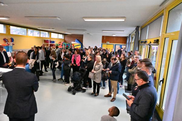 Rénovations inauguration école Perrault