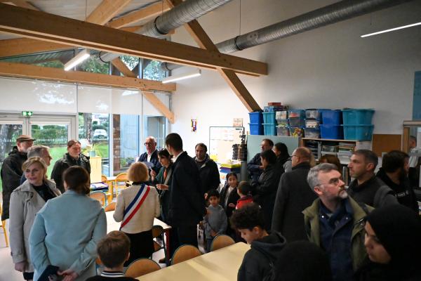 Rénovations inauguration école Perrault
