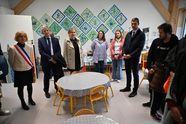Rénovations inauguration école Perrault