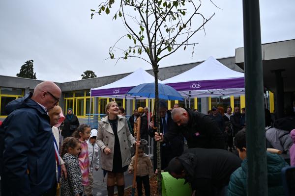 Rénovations inauguration école Perrault