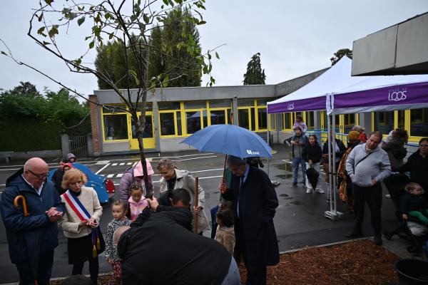 Rénovations inauguration école Perrault