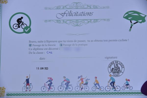 Permis vélo