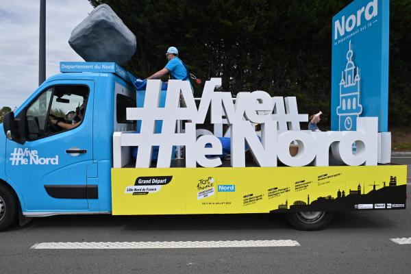Retour en images du tour de France à Loos