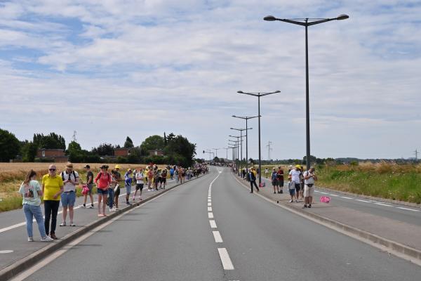 Retour en images du tour de France à Loos