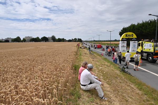 Retour en images du tour de France à Loos