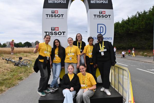 Retour en images du tour de France à Loos