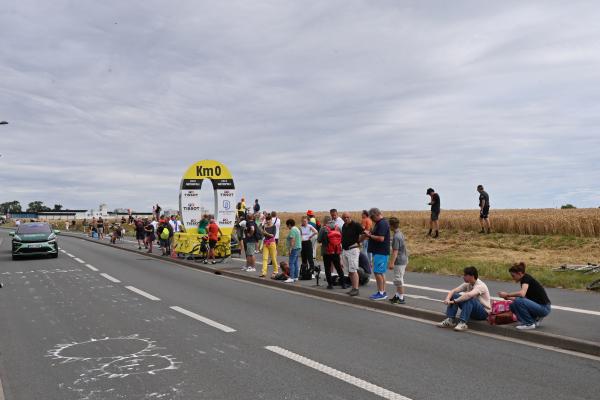 Retour en images du tour de France à Loos