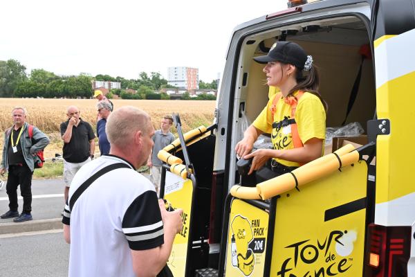 Retour en images du tour de France à Loos