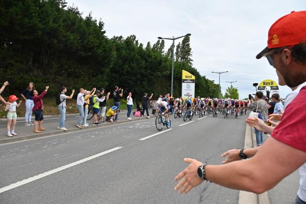 Retour en images du tour de France à Loos