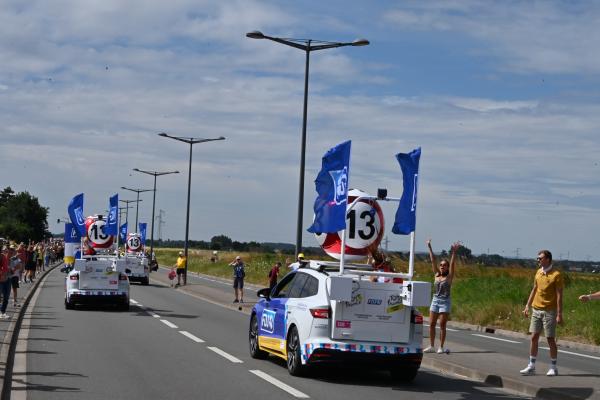 Retour en images du tour de France à Loos