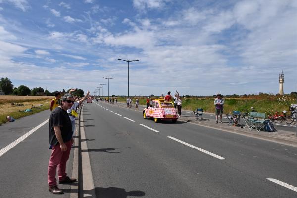 Retour en images du tour de France à Loos