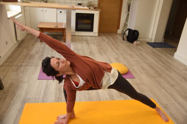 Cours de Yoga avec Marie Van Den Neucker