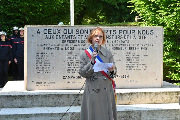 Cérémonie du 8 mai 1945