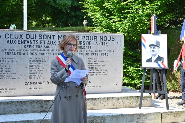 Cérémonie du 8 mai 1945