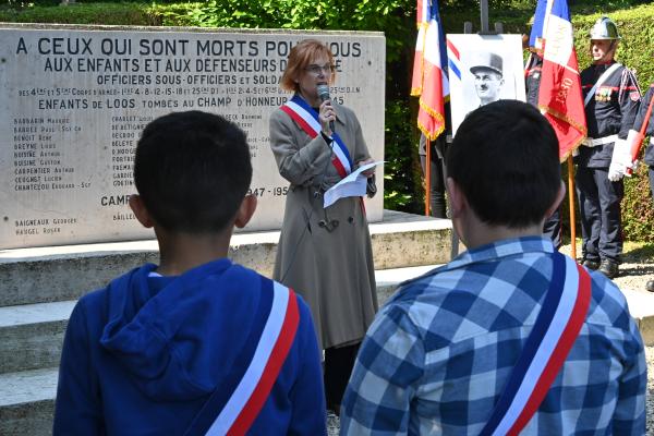 Cérémonie du 8 mai 1945