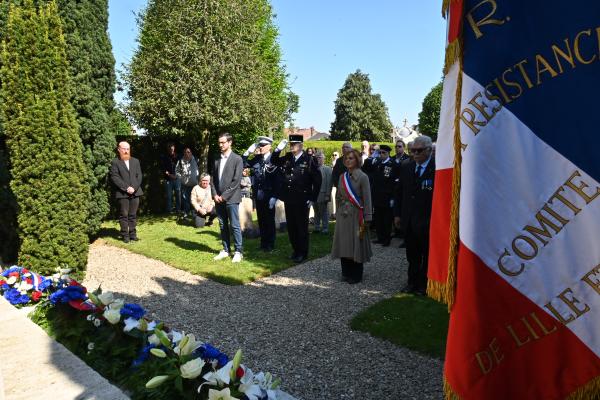 Cérémonie du 8 mai 1945