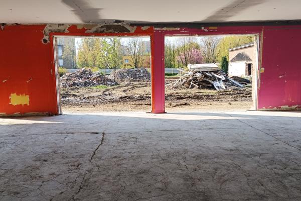 Photo du chantier du Foyer Salengro 