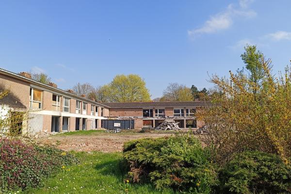 Photo du chantier du Foyer Salengro 