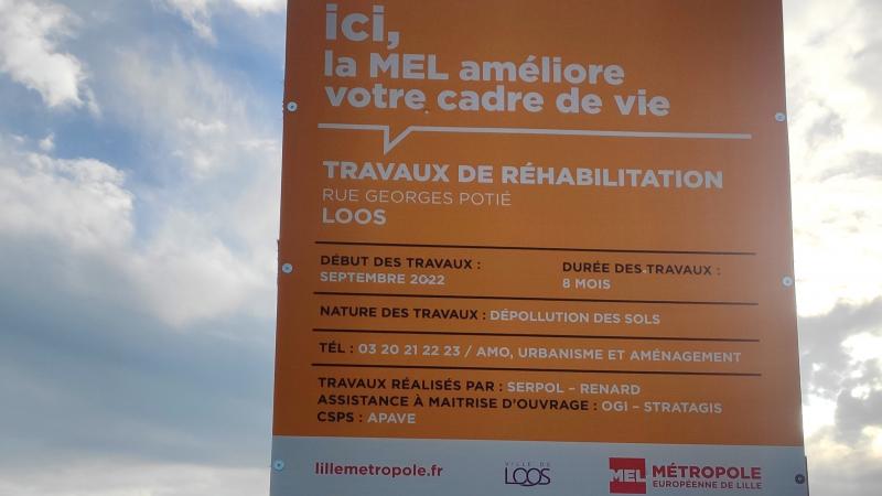 Dépollution d'un terrain